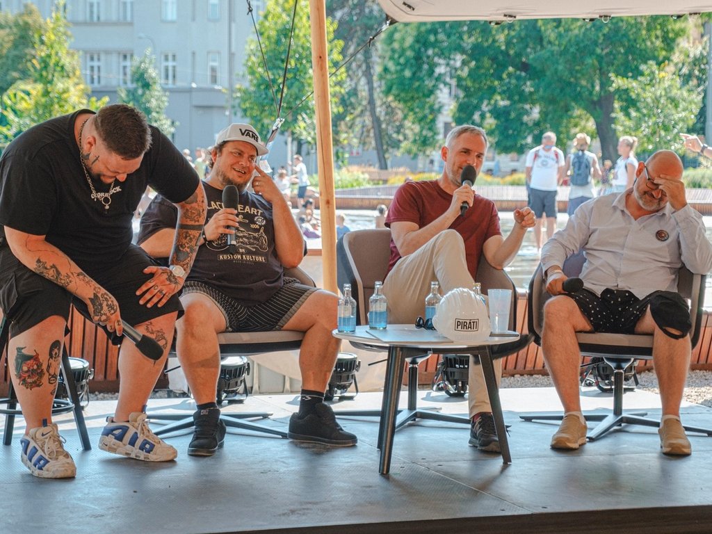 Pirátská letní chill kampaň v Brně