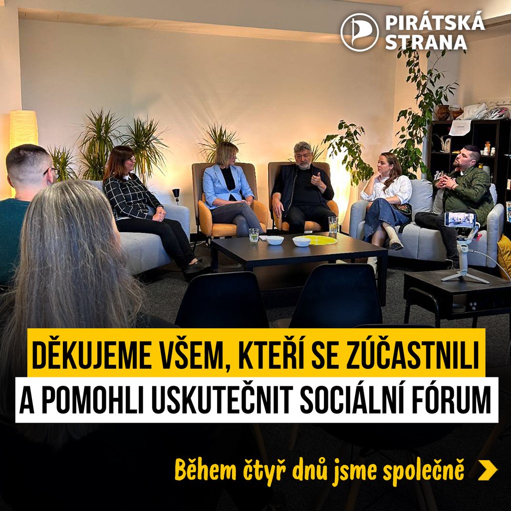 Děkujeme všem, kteří se zúčastnili a pomohli uskutečnit Sociální fórum