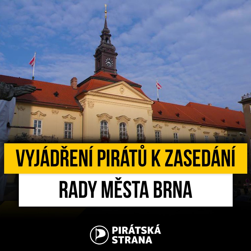 Brno své budovy nesmí nechat zchátrat a rozprodat, reagují brněnští Piráti na zasedání Rady města Brna