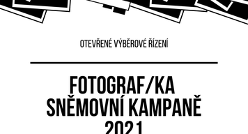 Otevřené výběrové řízení - fotograf/ka sněmovní kampaně 2021